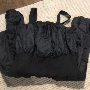 Trash Bag Warm Up Jumper